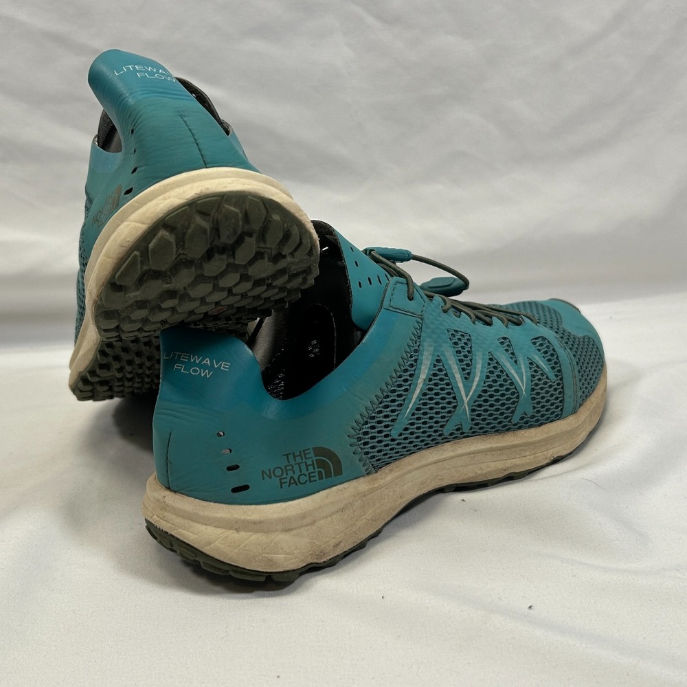 North Face Running Shoe Litewave Flow Womens Sz 8.5 Outdoor Terrain Trail Vibram - Picture 4 of 12